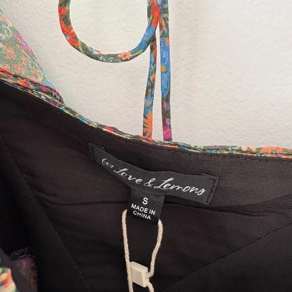 For love & lemons Brittany ditsy midi dress - Picture 6 of 8